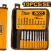 10 Pcs hammer drill bits and chisels set