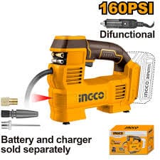 Cordless auto air compressor