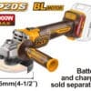 Cordless angle grinder
