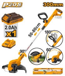 Cordless grass trimmer