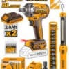 Cordless 2 pcs combo kit