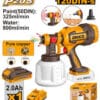Cordless spray gun