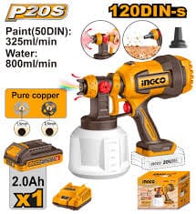 Cordless spray gun
