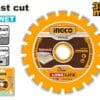Diamond disc for asphalt and concrete cutting