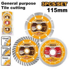 3Pcs diamond disc combo set