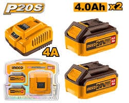 P20S Lithium-Ion battery and charger kit
