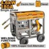 Diesel welder generator