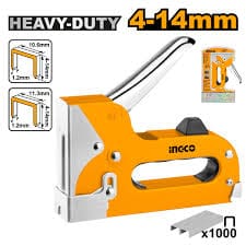 Heavy duty staple gun