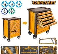 328 Pcs tool chest set