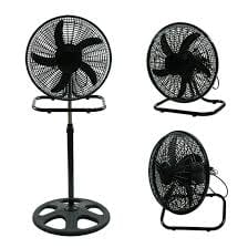 Stand fan 3-in-1