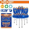 16 Pcs screwdriver set