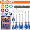 30 Pcs screwdriver set
