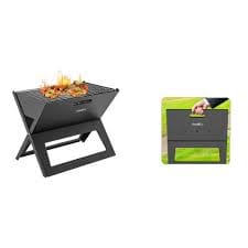 Portable charcoal grill