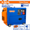 Silent Diesel Generator Three Phase 6.3KW