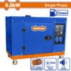 Silent Diesel Generator Single Phase 8.0KW