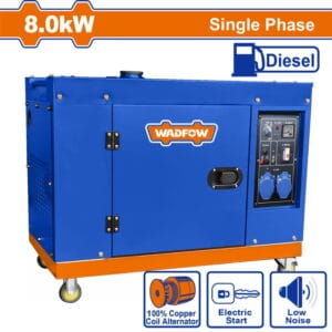 Silent Diesel Generator Single Phase 8.0KW