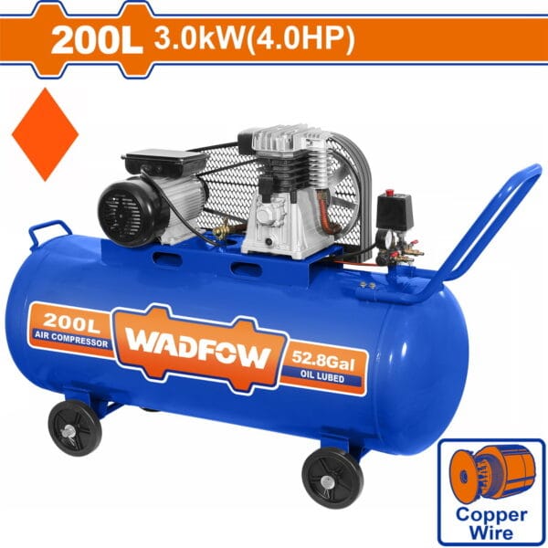 Air Compressor 200L 4HP
