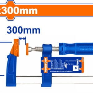 F Clamp With Plastic Handle 80x300mm