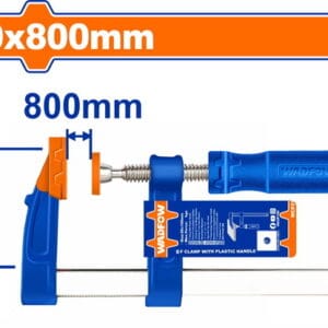 F Clamp With Plastic Handle 120x800mm