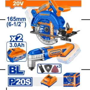 Cordless Circular Saw+Cordless Multi-Tool Combo Set