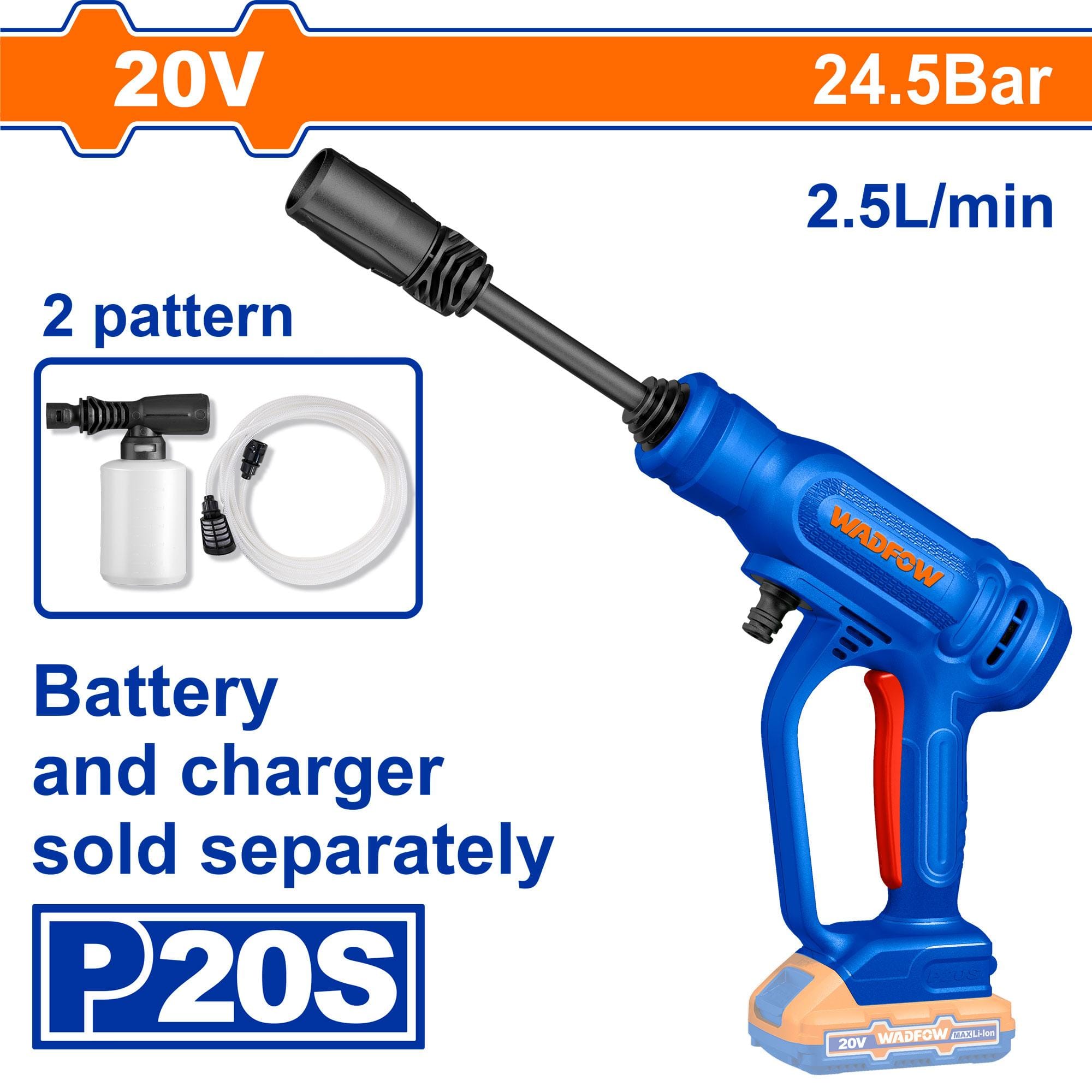 Cordless Pressure Washer 20V