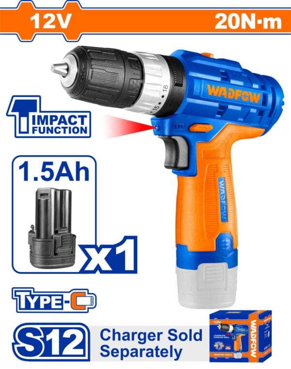 Cordless Impact Drill 12V